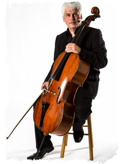 Jerome Treille violoncelle solo & administrateur de l'orchestre